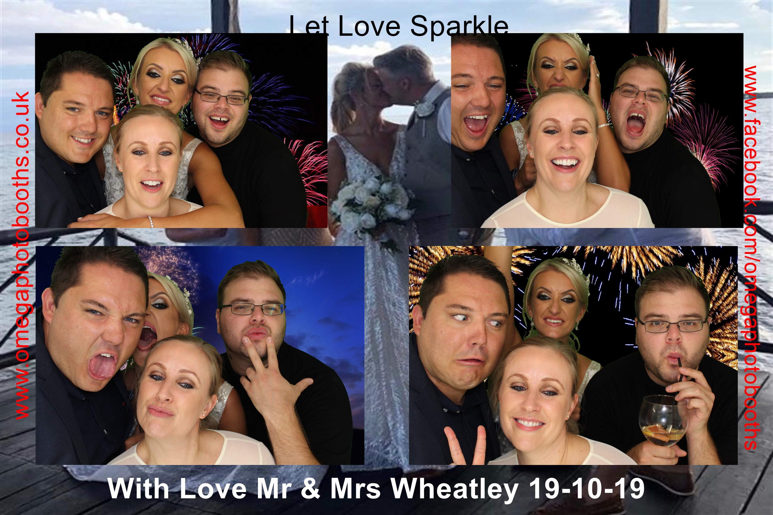 Mr & Mrs Wheatley  | View more photos from the event at gallery.omegaphotobooths.co.uk/u/Omega-Photobooths/Mr-Mrs-Wheatley